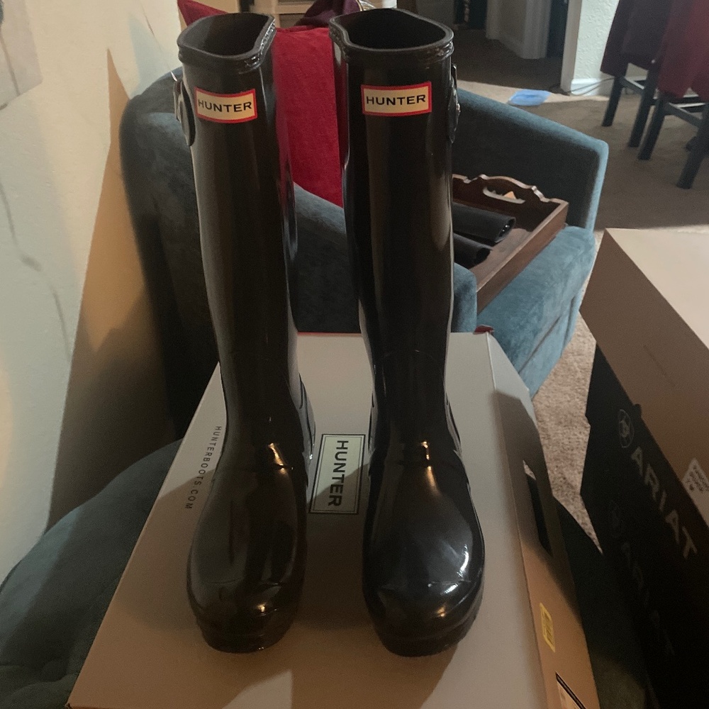 Women’s Hunter Original Starcloud Boots SZ 7 BNIB